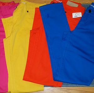 4 Pair of Maurices Pants 4 for $50 Size 7/8